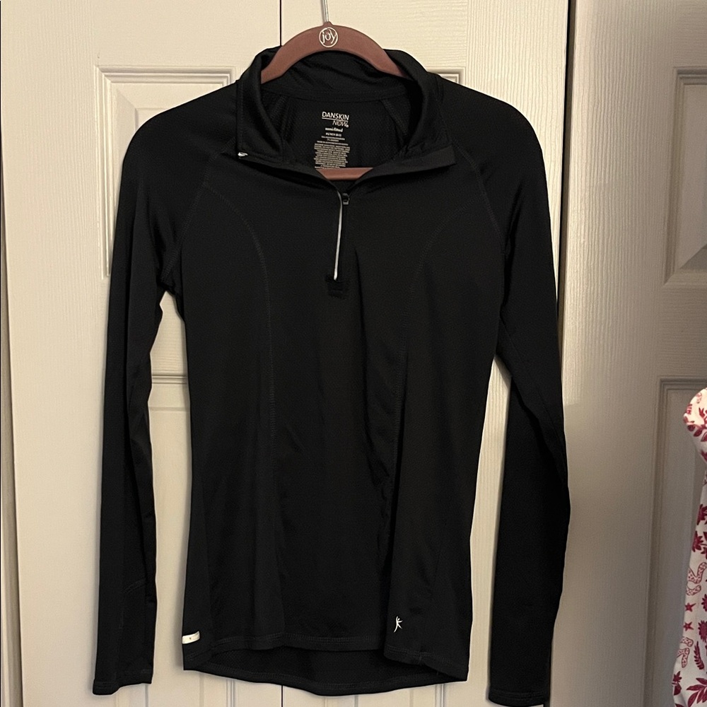 Champion Charcoal Long-Sleeve Quarter-Zip Top